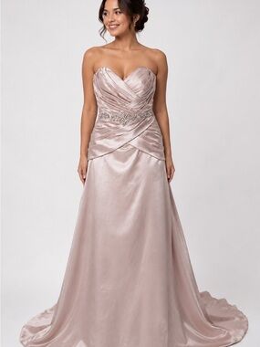 Impression Bridal | Dresses | Impression Bridal Short Silver Formal Size
